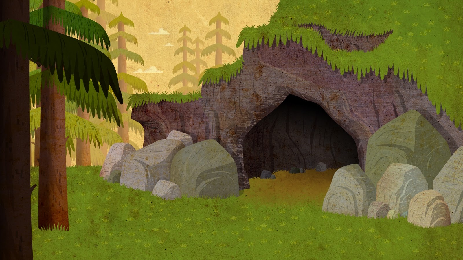 Пещера мультик