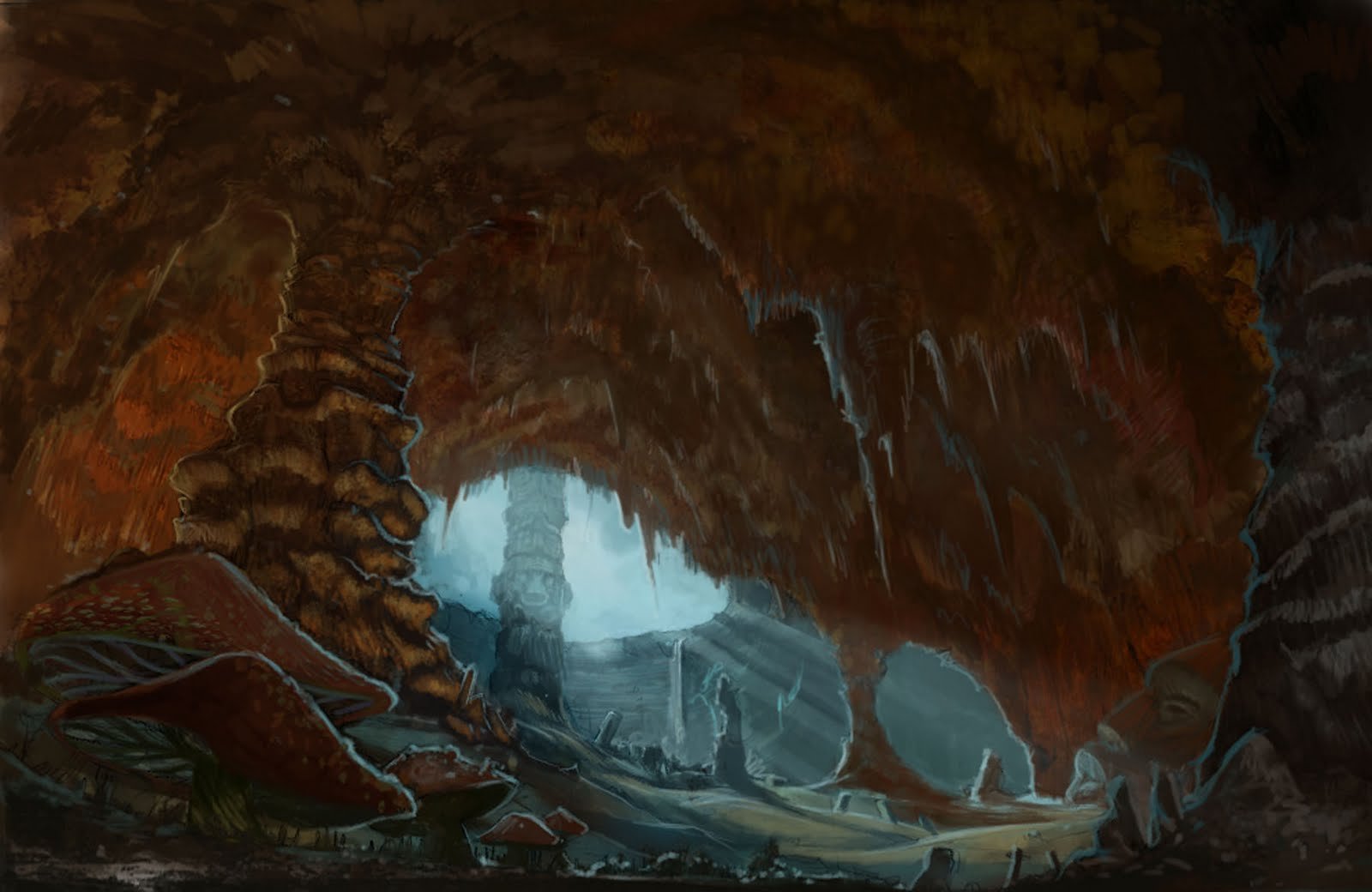 Underground caverns terraria фото 38