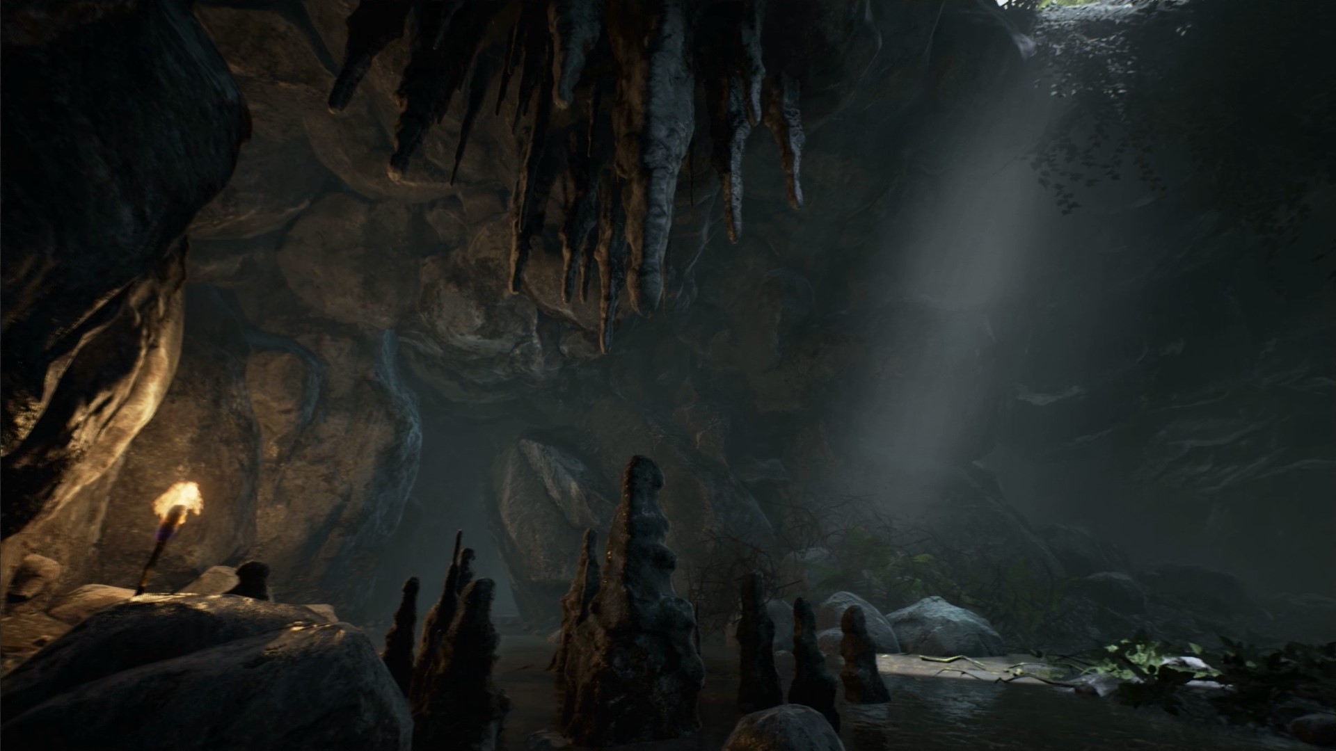 Пещера из игры