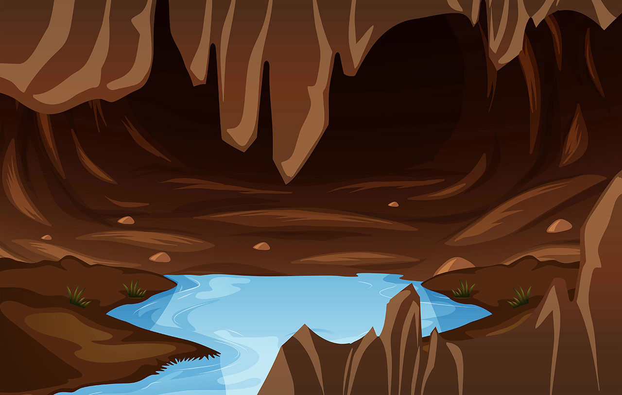 Мультяшные пещеры