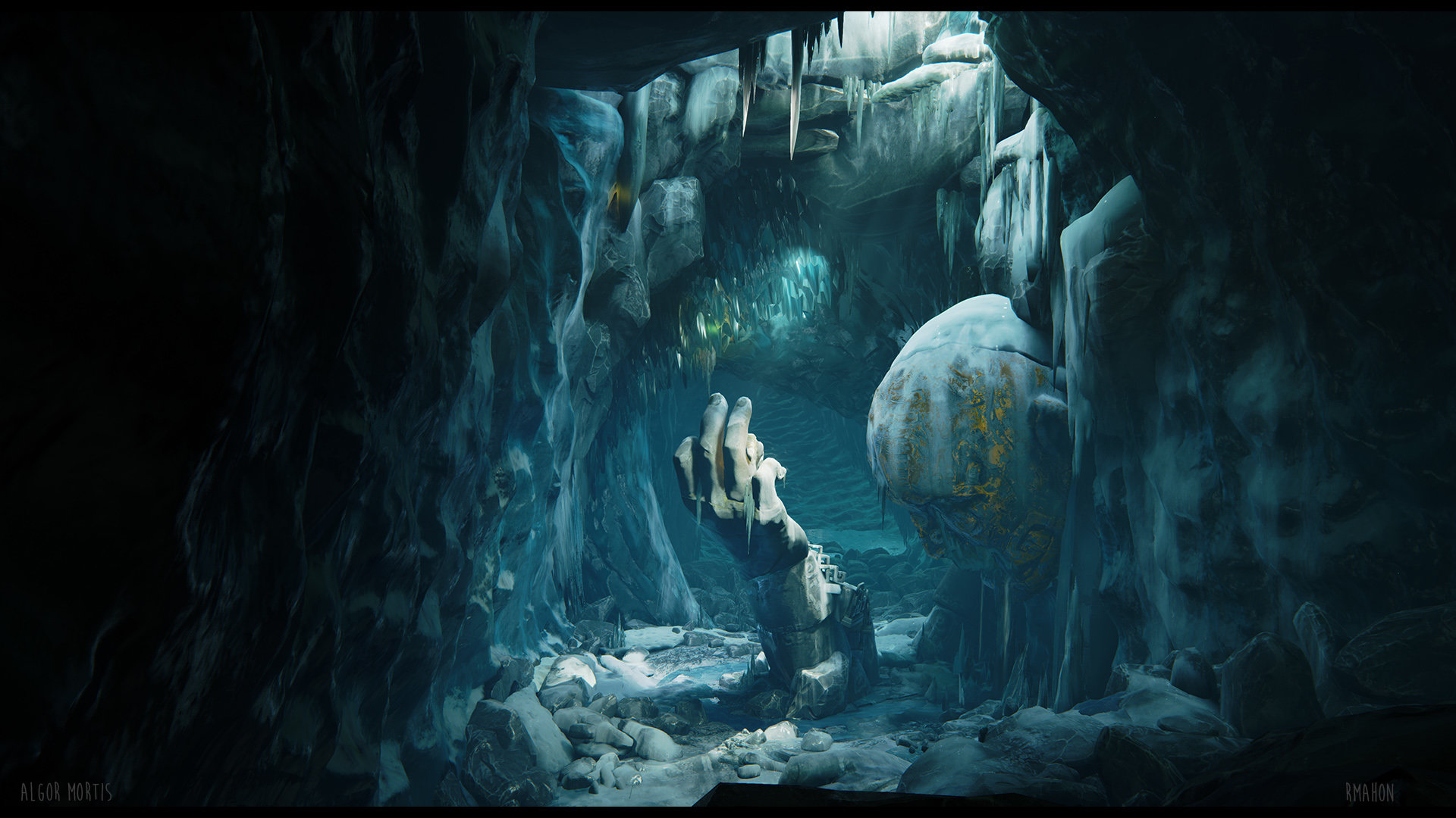 Пещера с костями фэнтези