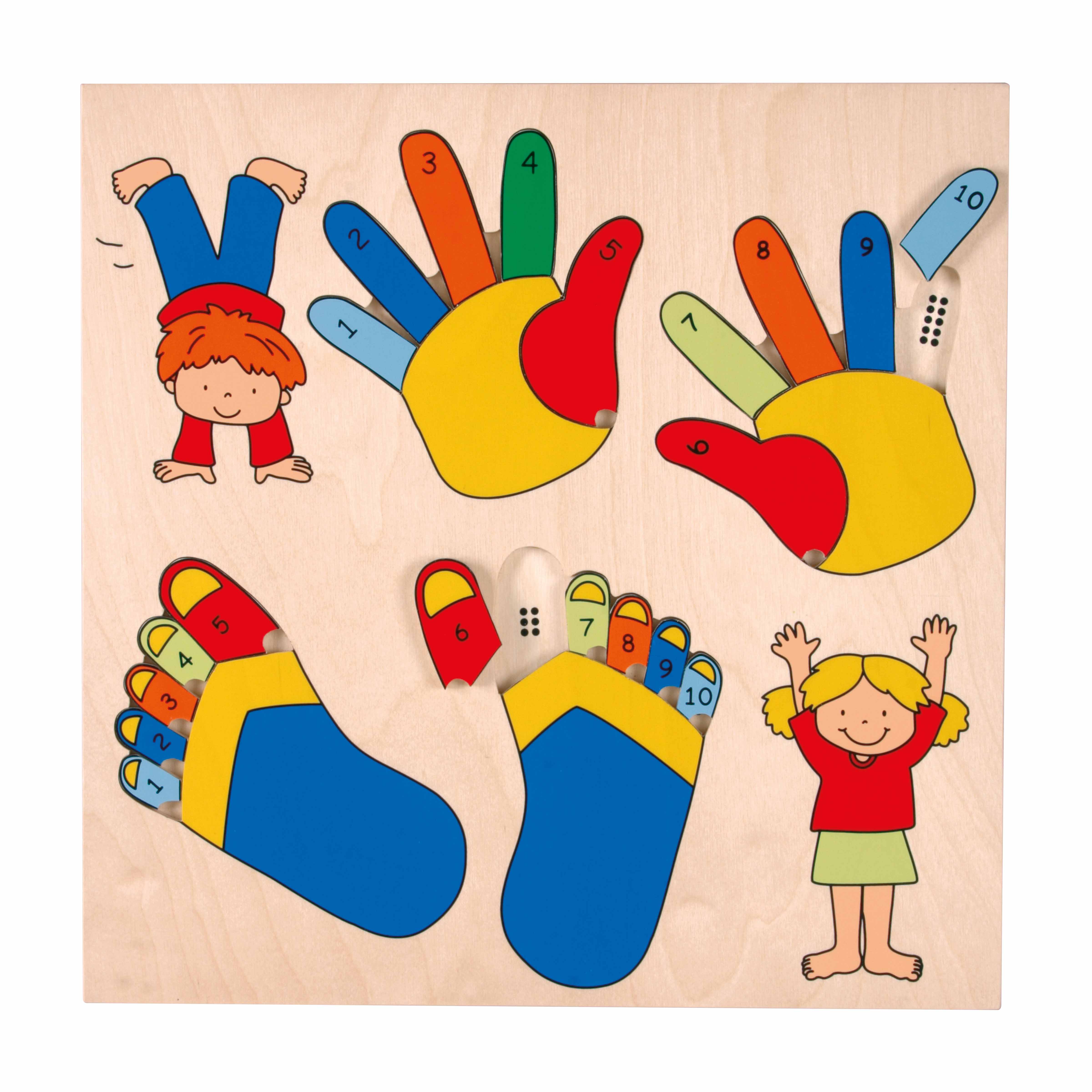 Перчатки детские для пальчиковых игр