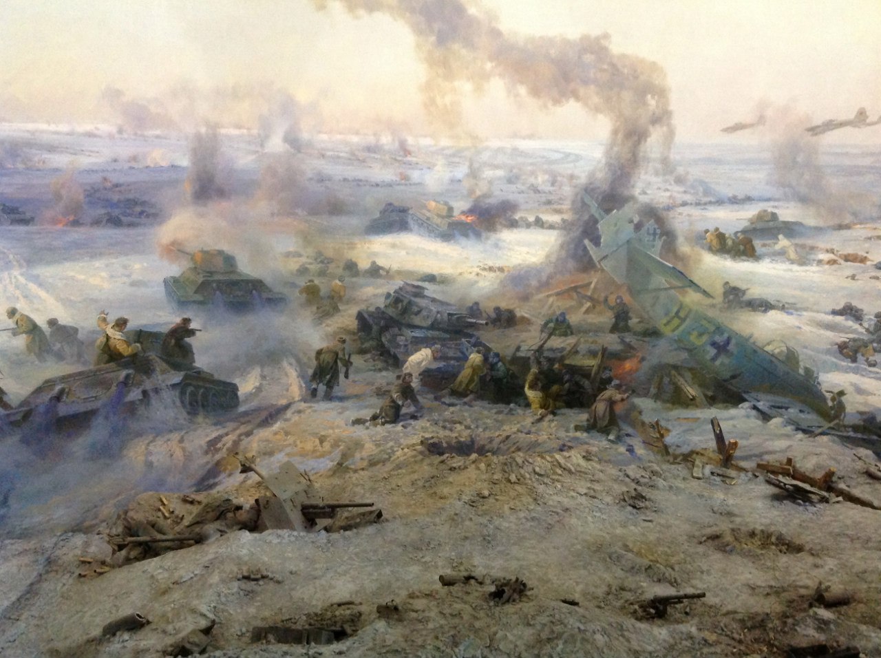 Панорама военных сражений в Кубинке