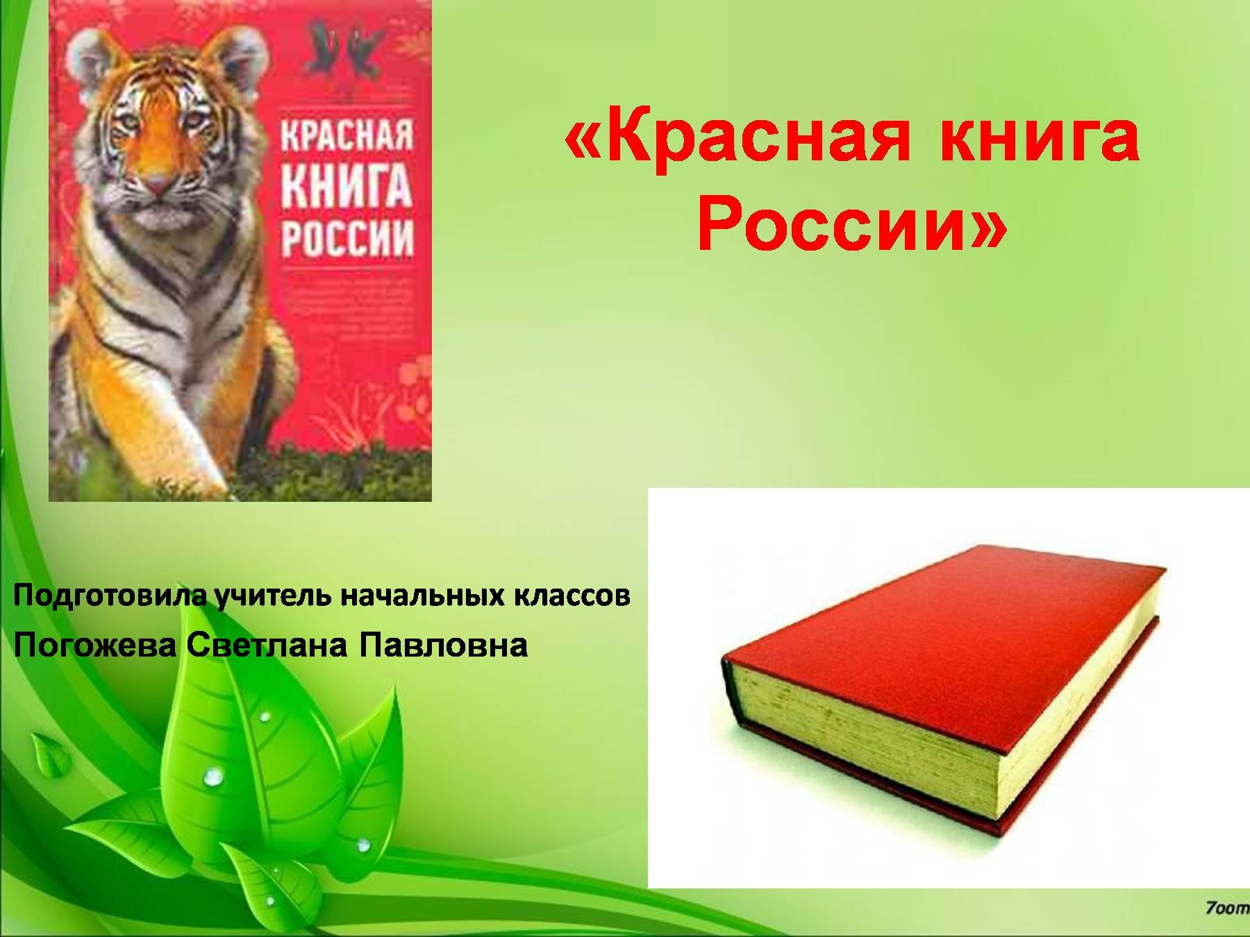 Проект красная книга России