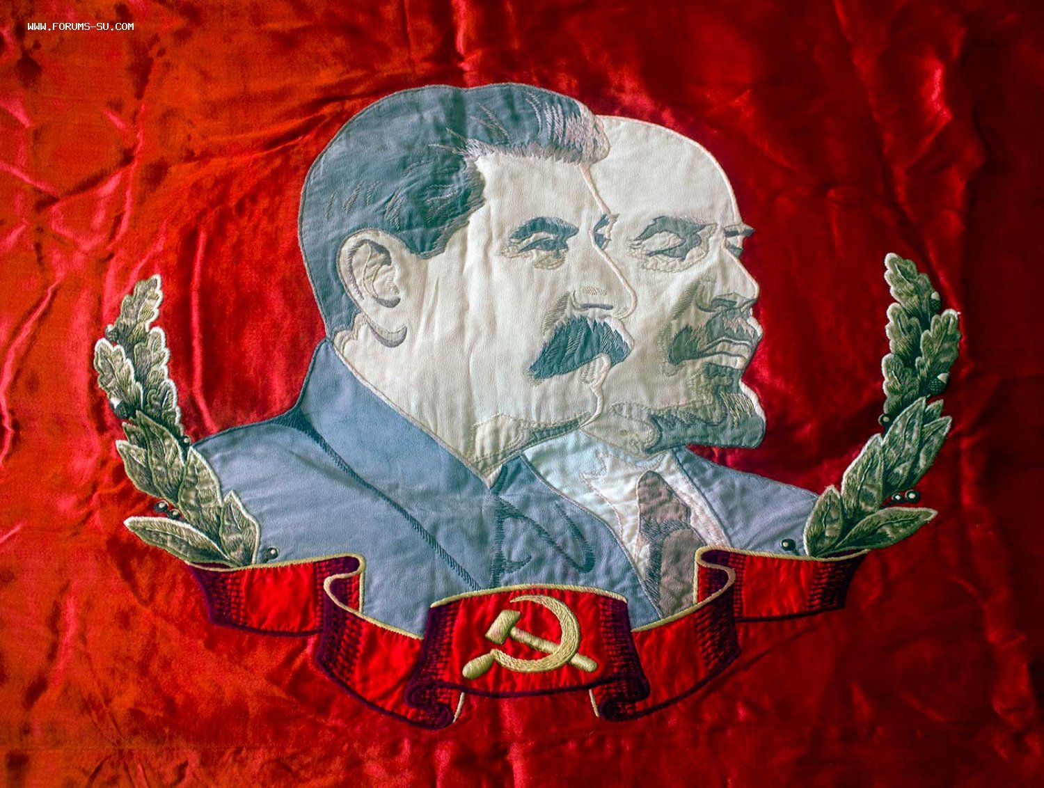 Знамя СССР Ленин Сталин