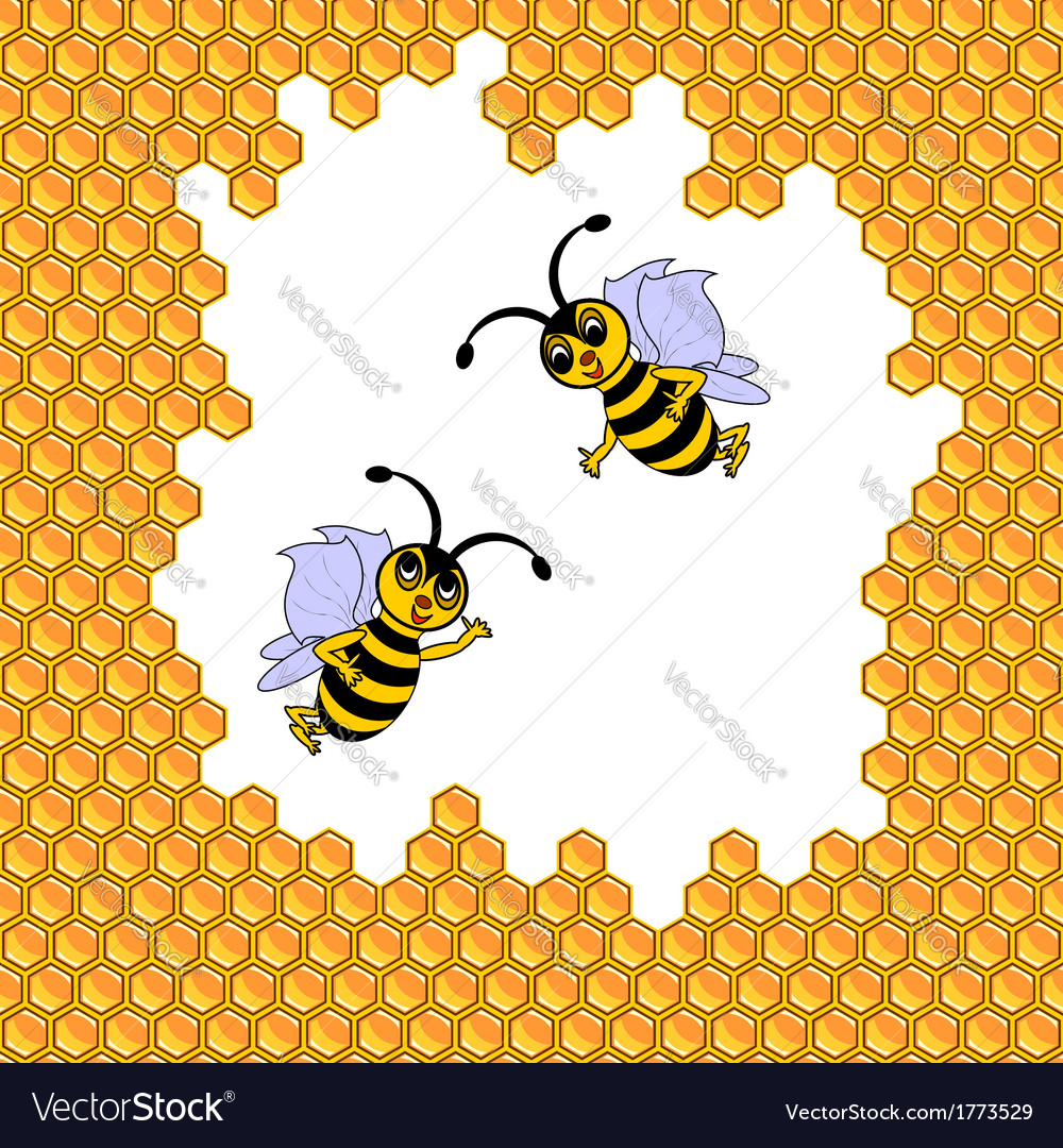 Пчела узор