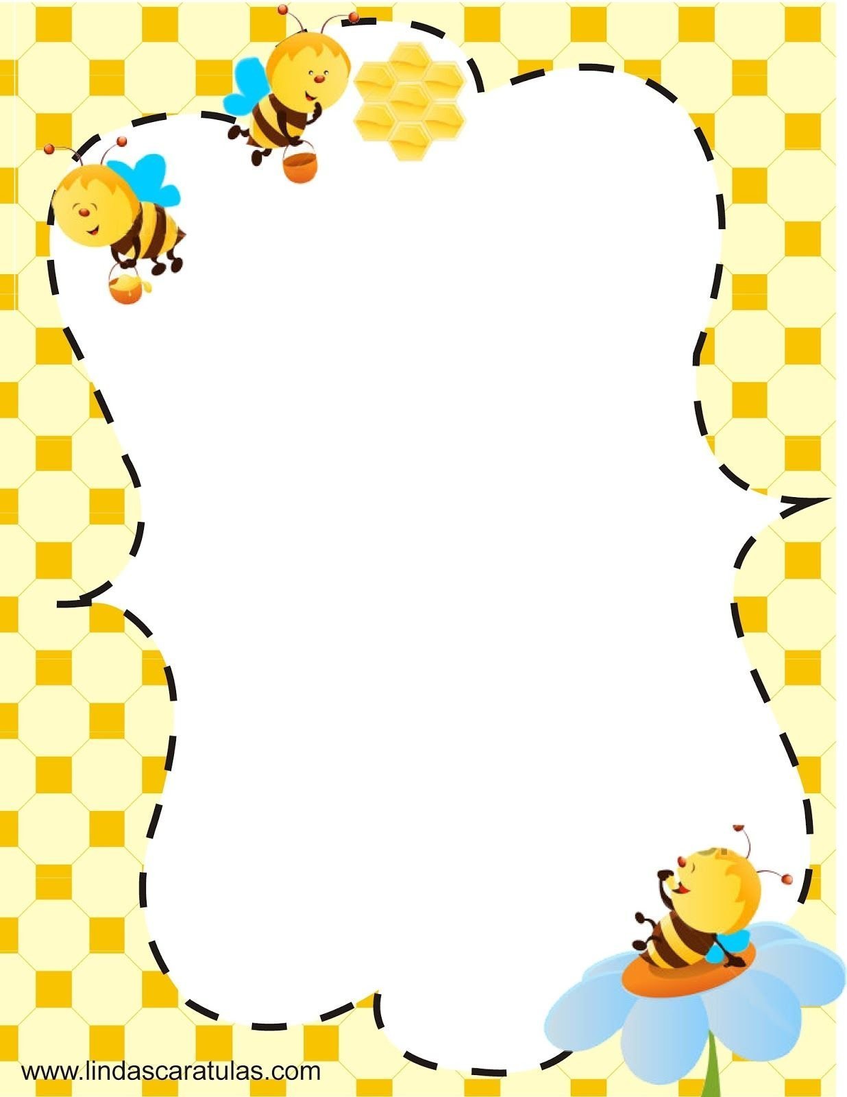 Фон пчелки