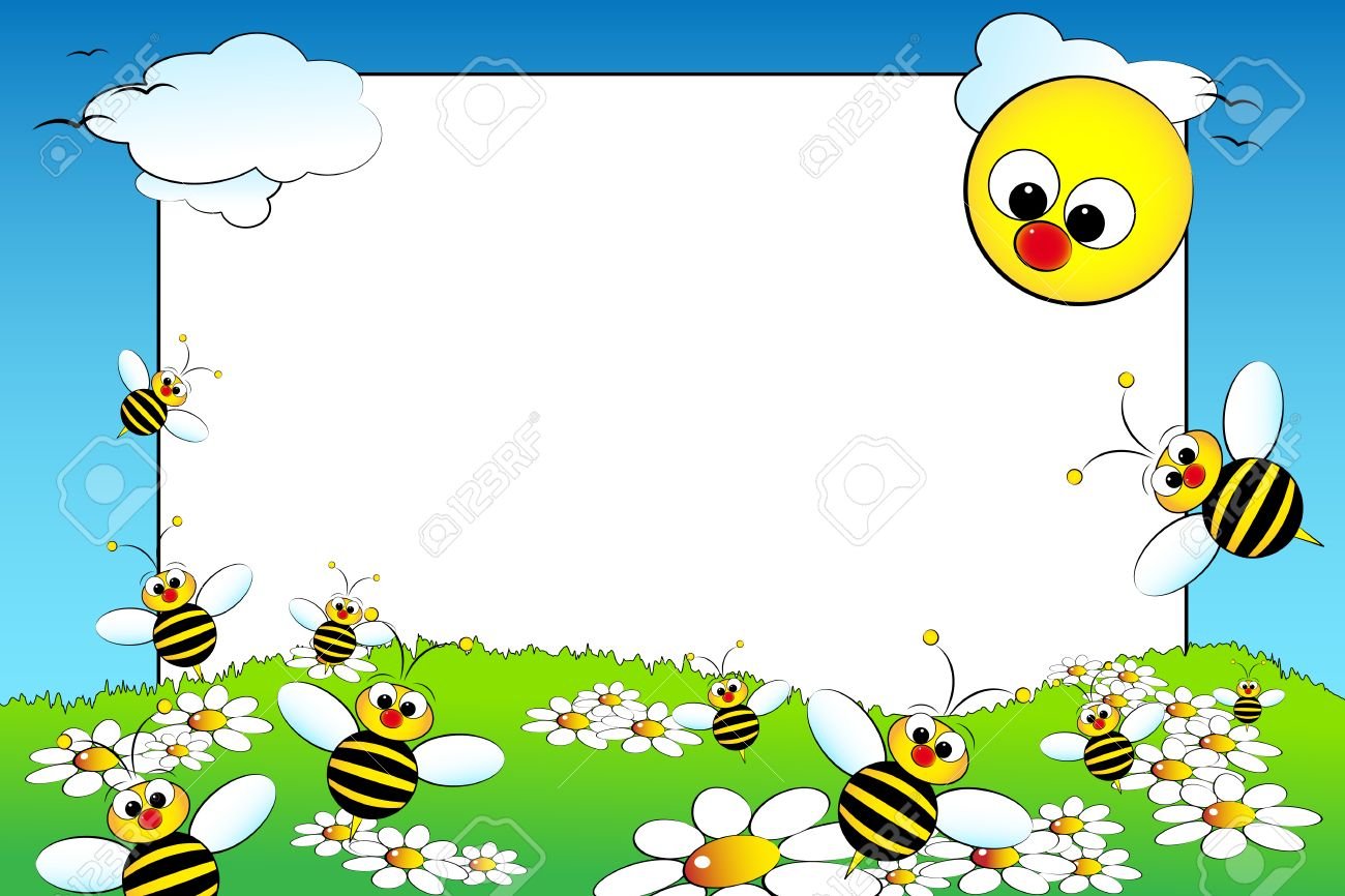 Рамка с пчелками для детского сада