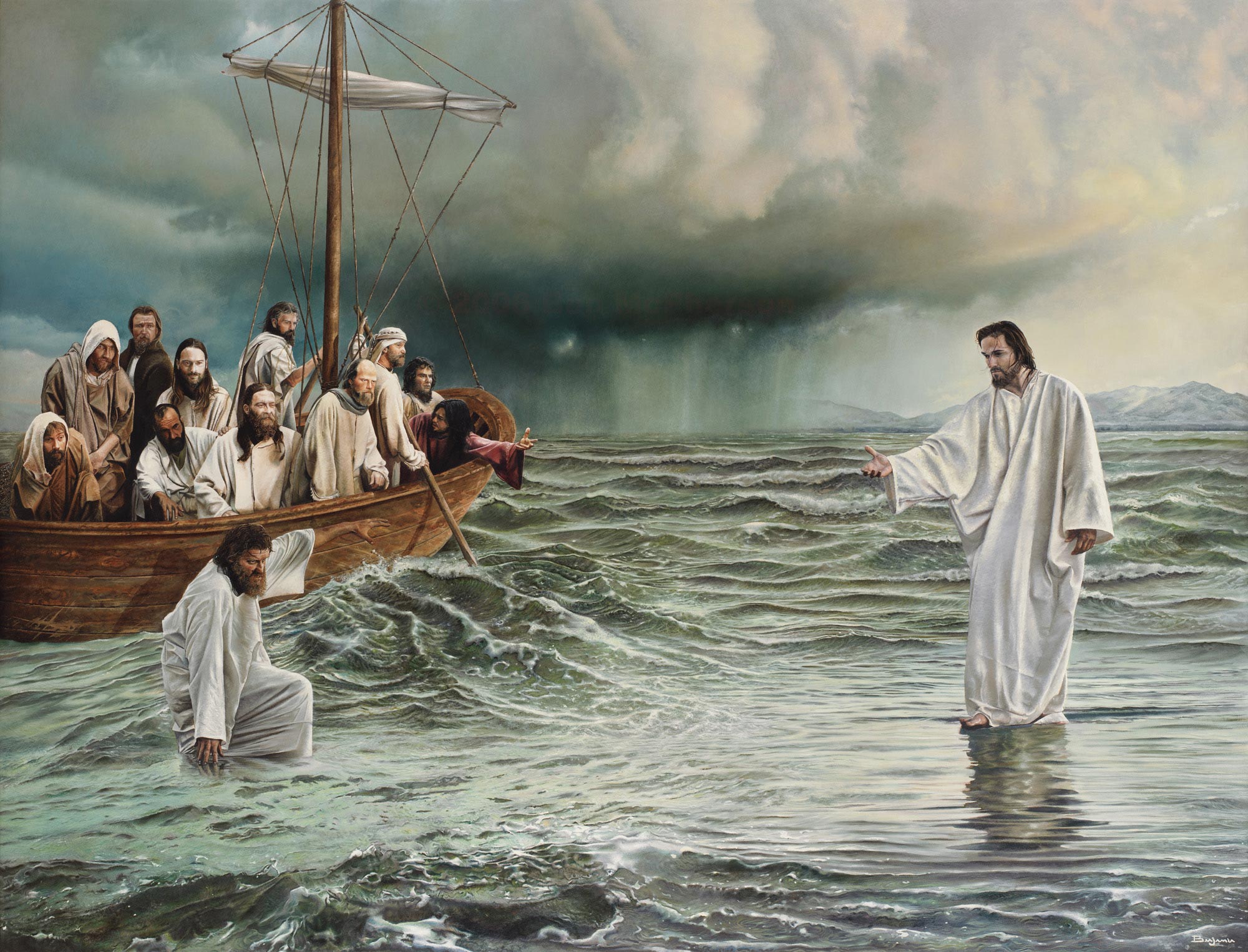Иисус Христос на Генисаретском озере