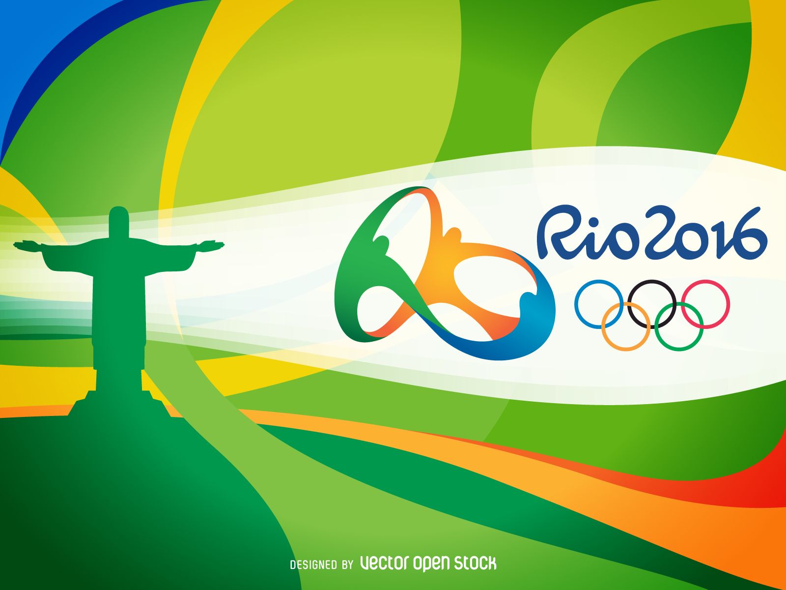 Логотип Олимпийские игры 2016 Рио де Жанейро Южная Америка