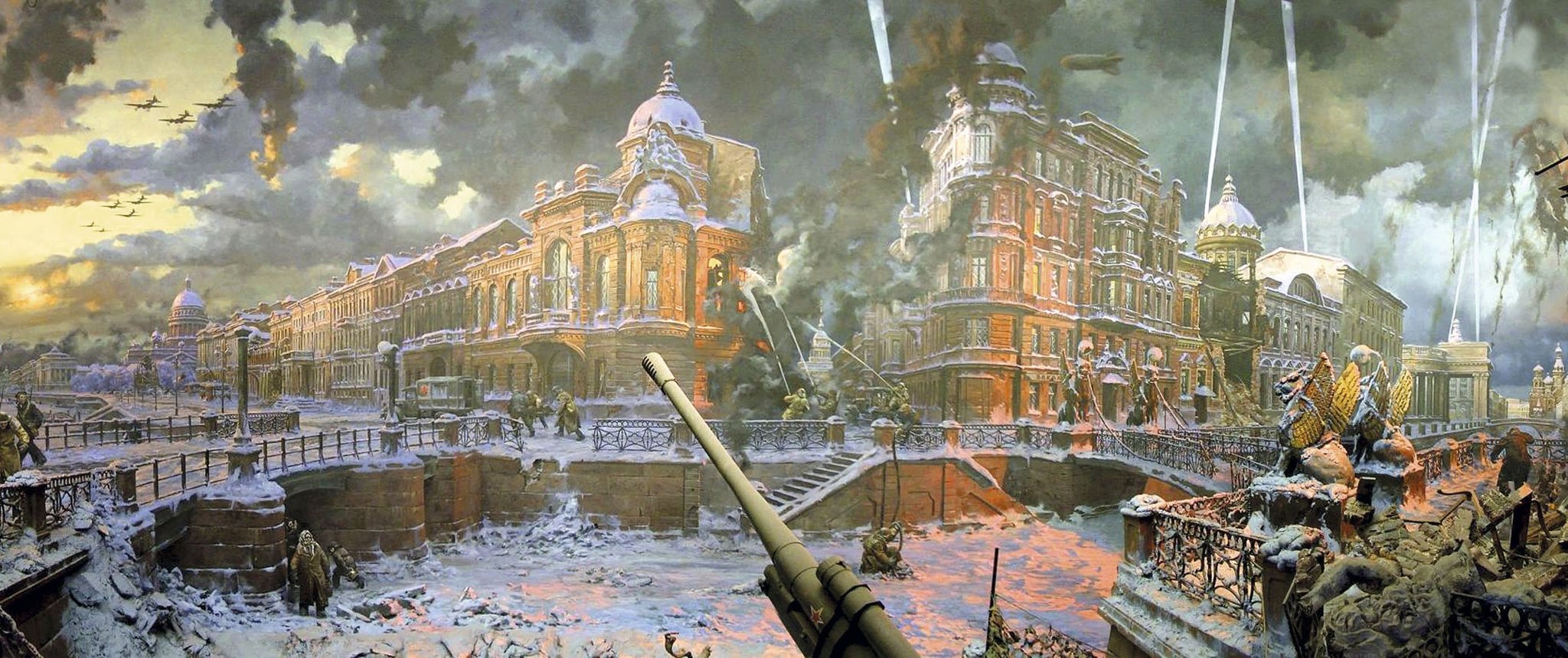 Оборона Ленинграда 27 января