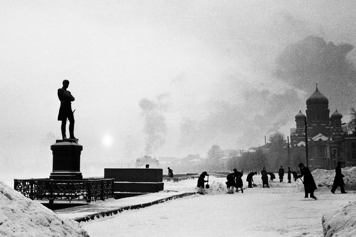 Черно белый Ленинград