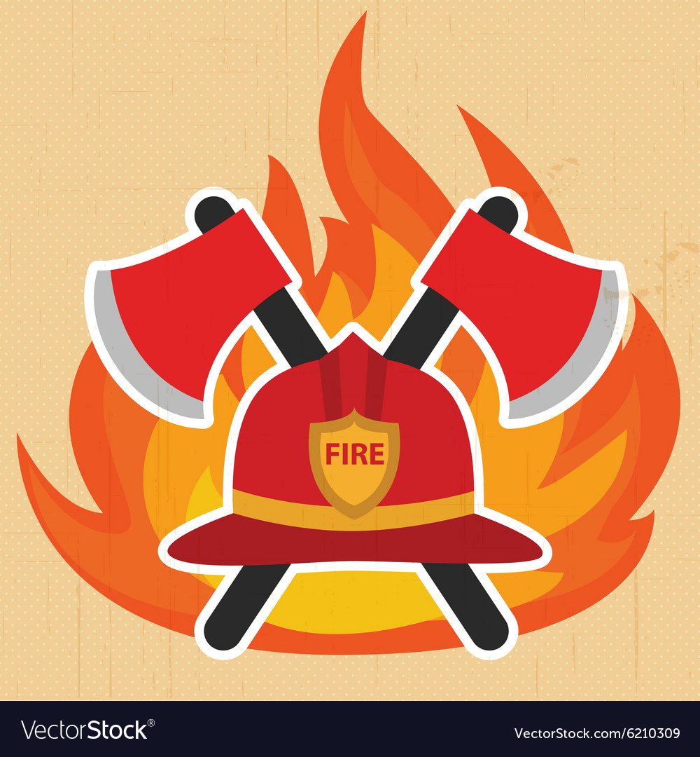 Эмблема пожарной безопасности