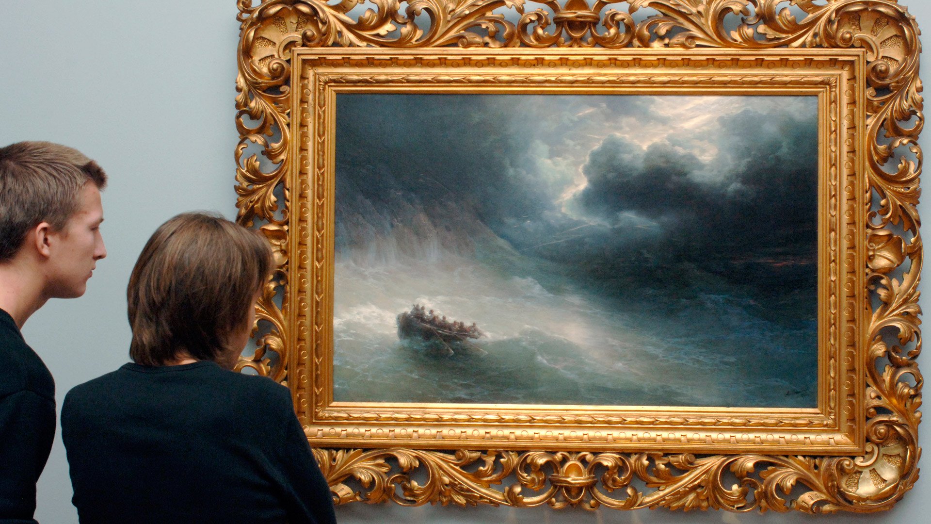 Картины Айвазовского в Третьяковской галерее