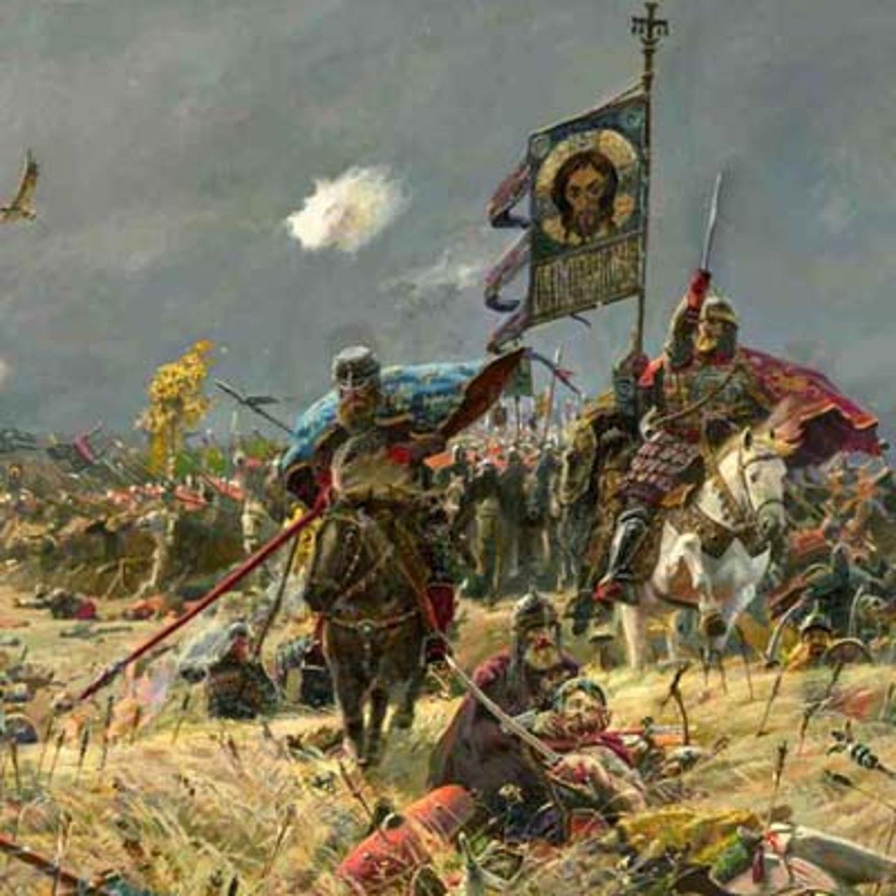 Кто разбил монголо татар на куликовом поле. 1380 Куликовская битва. Битва при Калке 1223.
