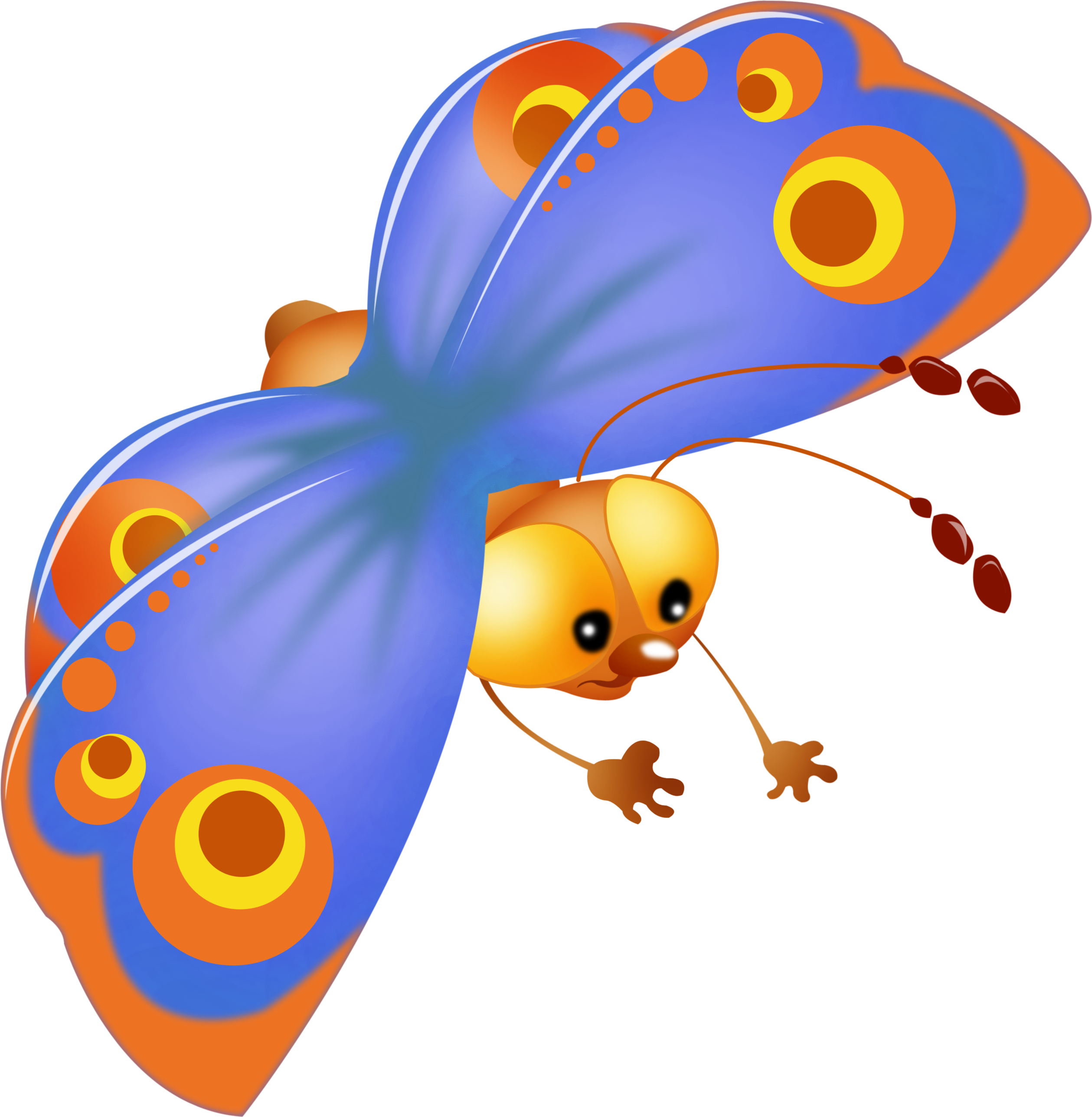 Клипарт прозрачные картинки. Сказочная бабочка. Красивые мультяшные бабочки. Бабочка рисунок. Детский клипарт на прозрачном фоне.