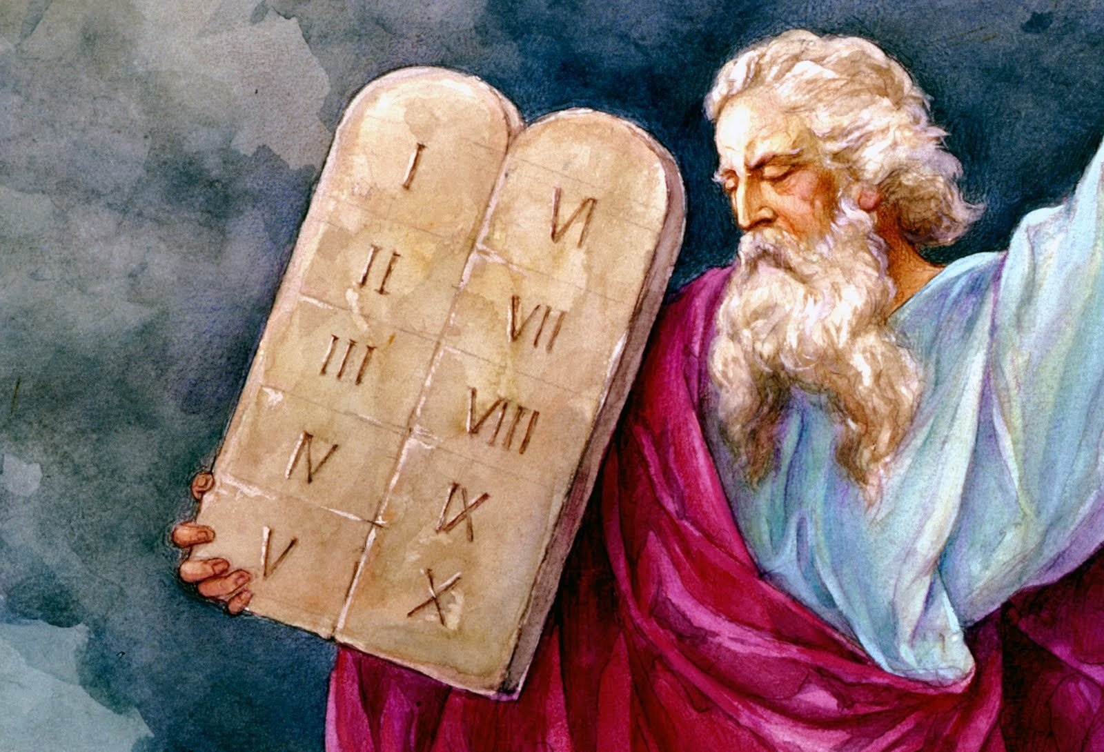 Скрижали Моисея 10 заповедей