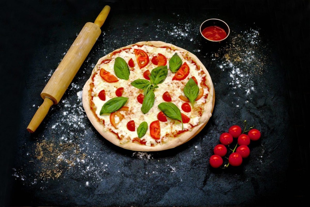 Итальянская кухня пицца Маргарита