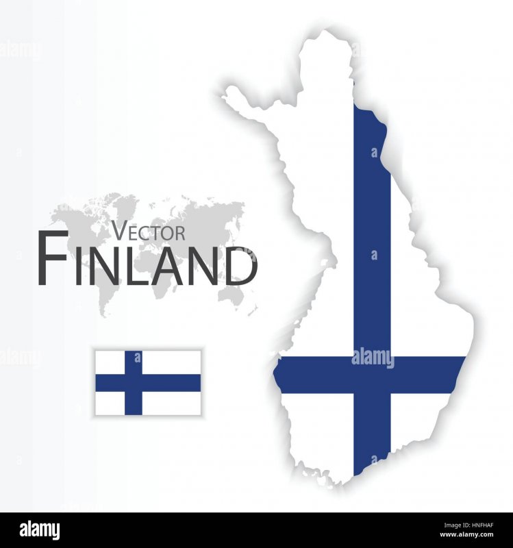 Финляндия карта пнг